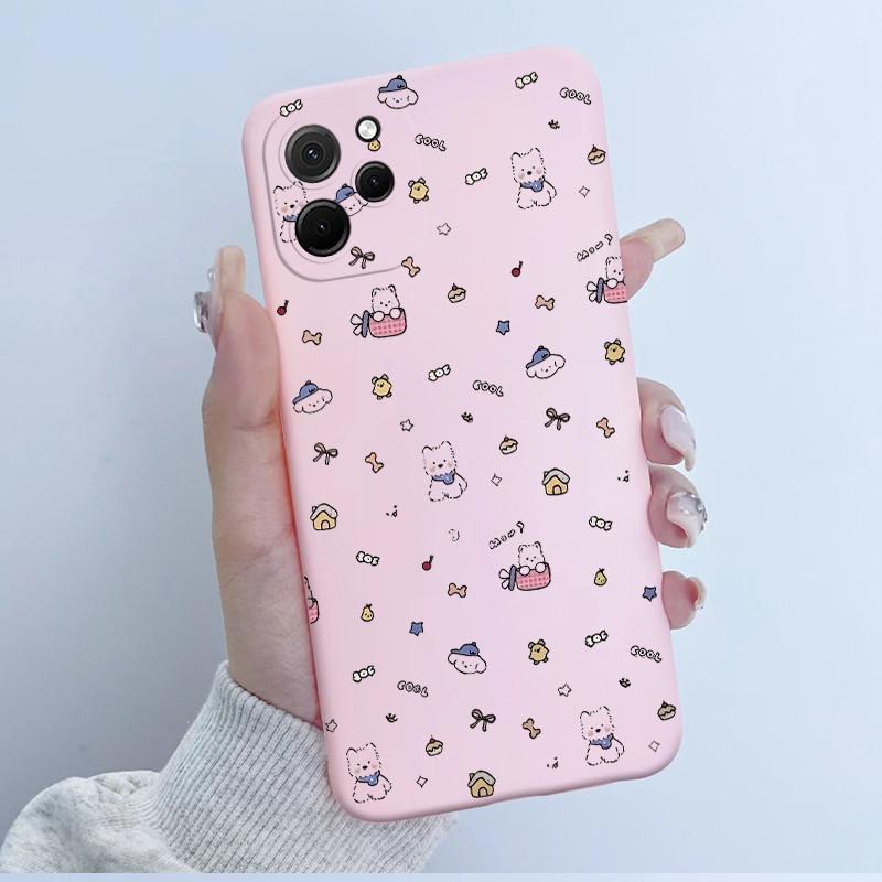 Чехол для Huawei Nova Y61 Мягкий силикон ТПУ Милый Чехол-бампер с Пандой для Huawei Nova Y 61 62 Y61 Y62 Plus Чехол NovaY61 Fundas