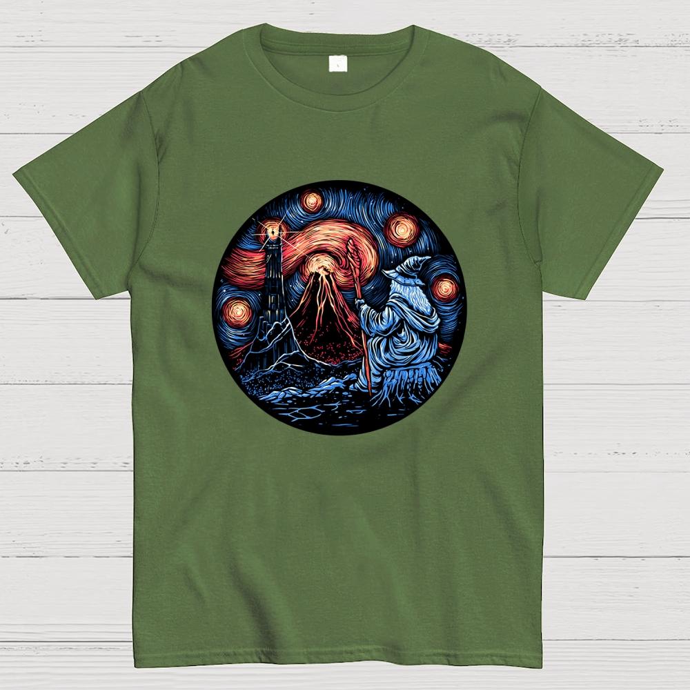 A Wizards Perspective Cotton Summer Casual Cool Loose T-Shirt
