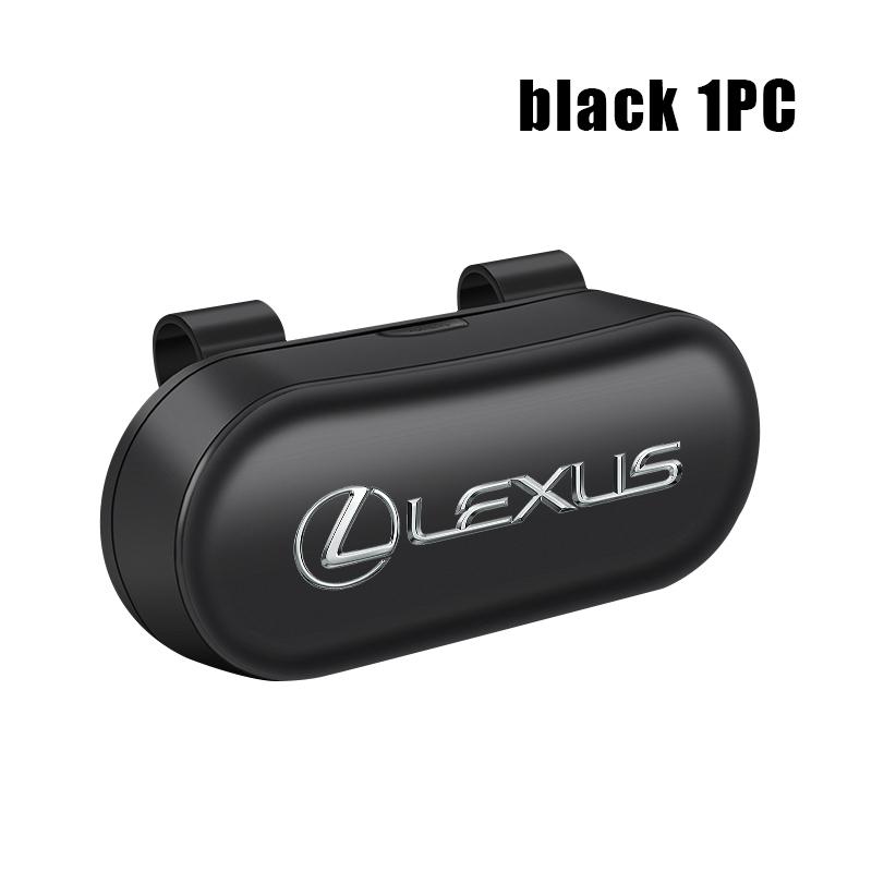 Car Sun Visor Sunglasses Glasses Case Glasses Holder Clip Box For Lexus CT ES GS NX IS250 RX350 IS200 LX570 UX250h CT200hOQ9