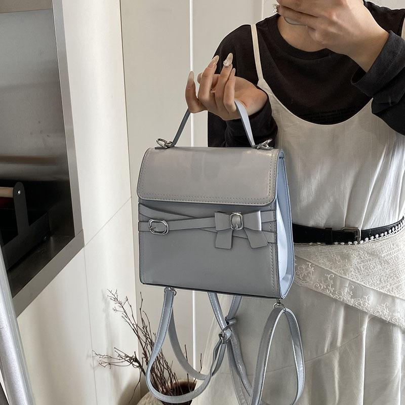 2025 Spring New Retro Women's Small Square Bag High-end Handbag Double Shoulder Shoulder Bag Oblique Span Bag