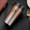 Kaziro Mug, Insulated Coffee Cup, Portable Mug, Cold/Insulated Tumbler, Vacuum Insulated, Stainless Steel, with Lid, Portable, Direct Drip, Perfect Gi