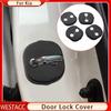 4 шт., защитная крышка для дверного замка автомобиля из АБС-пластика, наклейка для Kia Rio 5 Mohave Morning Rondo 7 Carens Koup Optima