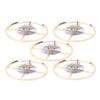 5pcs Watch Movement Balance Wheel Replacement Watch Repair Accessory Part for Watchmaker