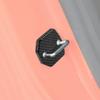 For 2015-2025 Ford Mustang Carbon Car Door Lock Striker Buckle Cover Decor Trim