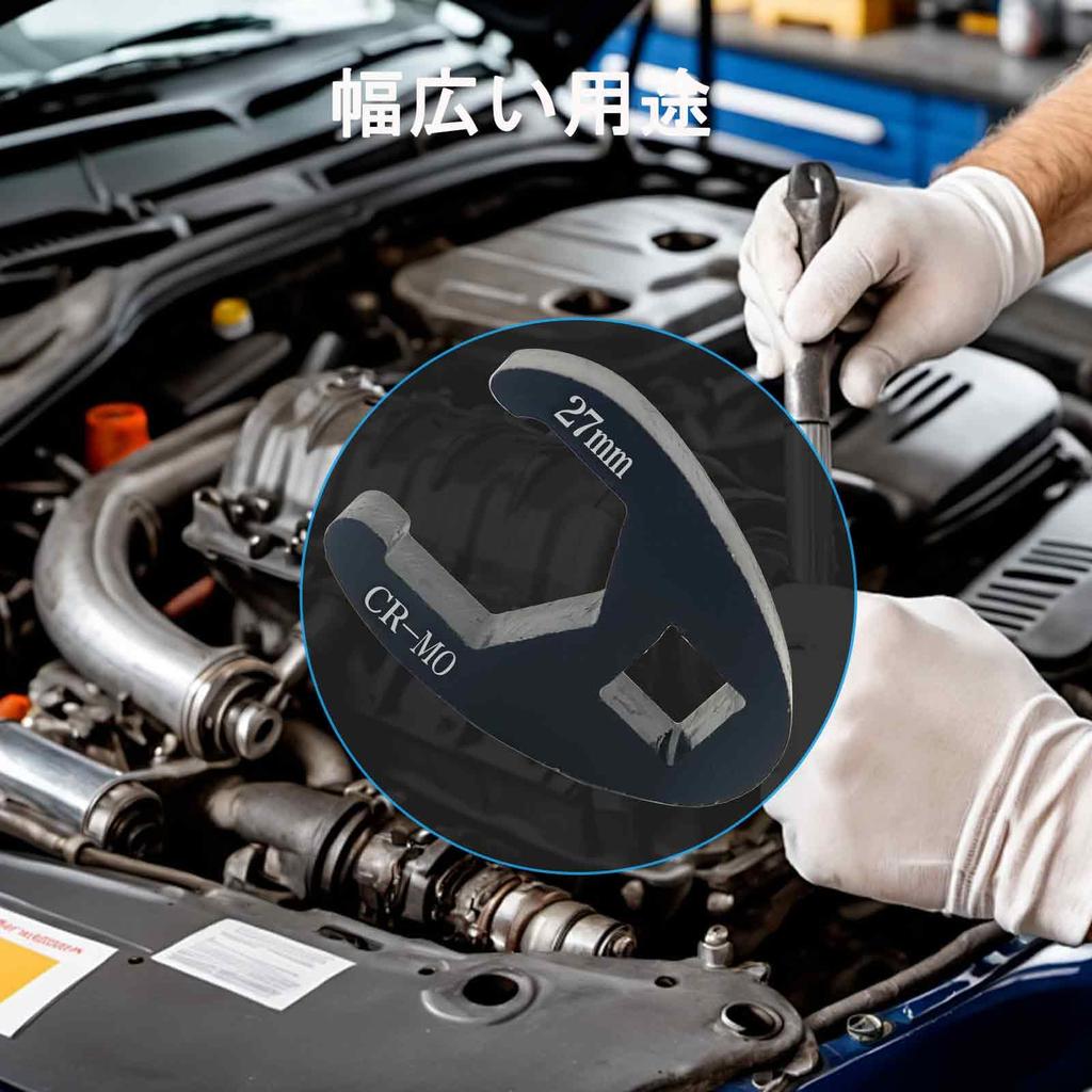 AeKeatDa Open Crowfoot Wrench Flare Nut Socket Wrench and Crowfoot Flare Nut Wrench Metric Sizes 19-Piece Set, Kit, 3/8" 1/2" Set, 8-32mm