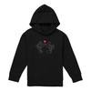Childrens/Kids Mickey Mouse & Minnie Mouse Sketch Kiss Heather Valentine`s Day Hoodie