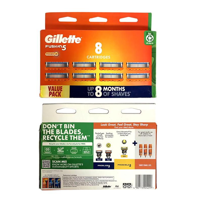 Gillette Raozr Blade Fusion бритва лезвие для бритья бренд бритва бритва лезвия для бритья лезвия для бритья бритва 8 шт
