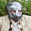 Medieval Steel Helmet with Face Guard Viking Crusader Armor for LARP, Cosplay, Reenactment Collectors