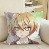 BLIzumi Sena From Love Stage Square Sofa Pillow Cover Solid Color Living Room Home Decor Cushion Case