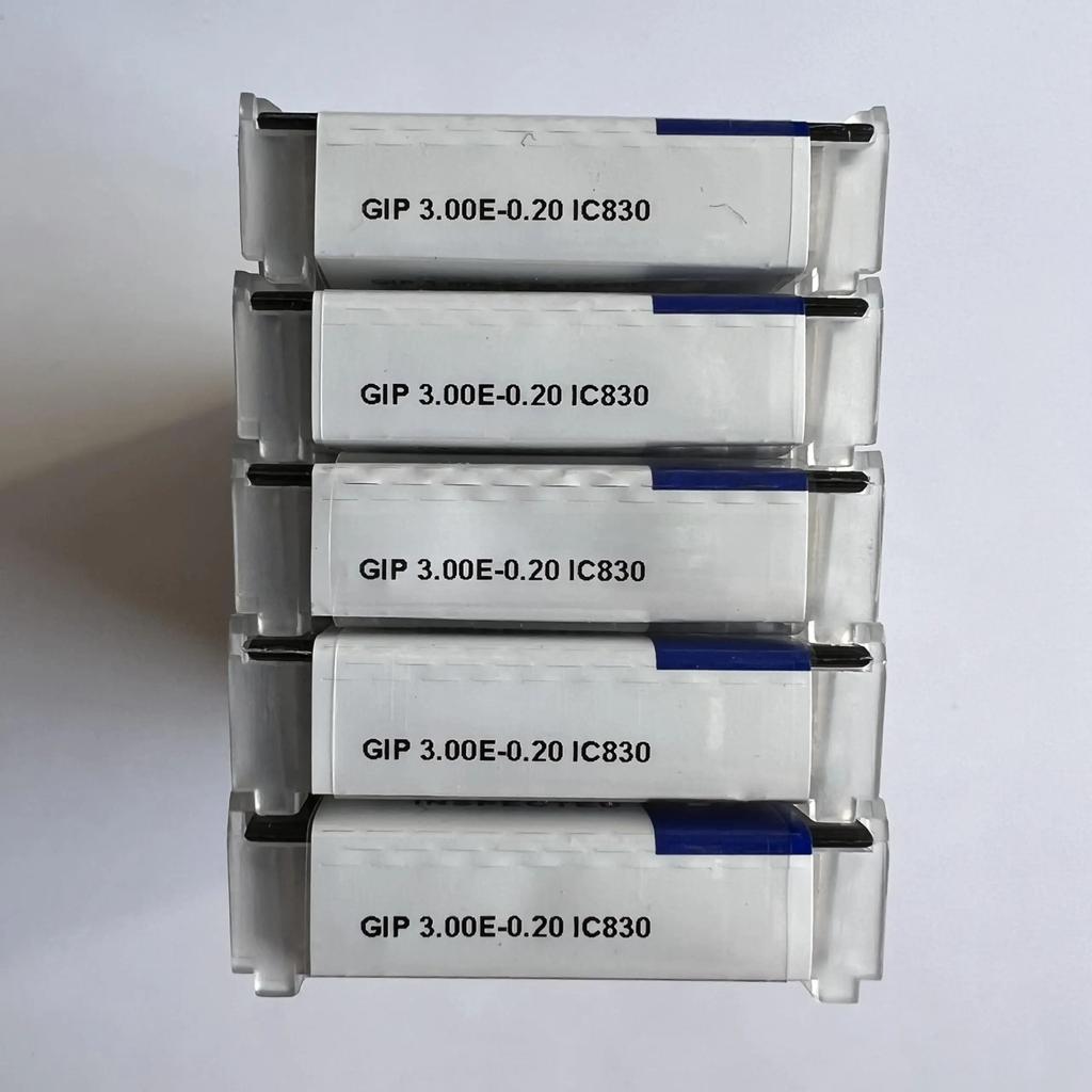 GIP3.00E-0.20 IC830   Industrial Indexable Carbide Inserts 10 Pcs