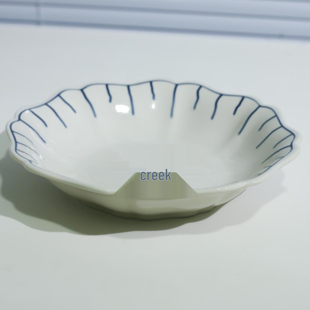 Japanese Ceramic Dinnerware Set: Includes Round & Square Plates, Fish & Steaming Plates, Side Dish Plates, and Bowls.