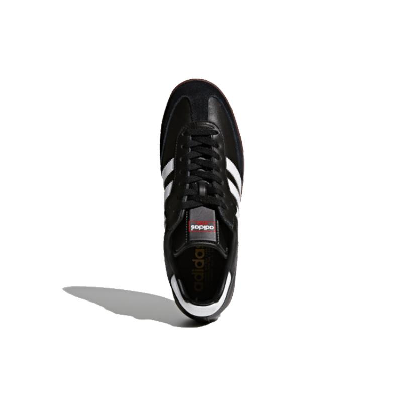 Adidas Samba Leather 'Core Black' Sneakers 019000