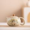 Керамический чайник Ru Kiln Cute Cat, ручной работы, чайник Xishi, японский чайник, китайский чайник для кунг-фу, гунфу, бытовые чайники, чайник для заваривания чая в подарок