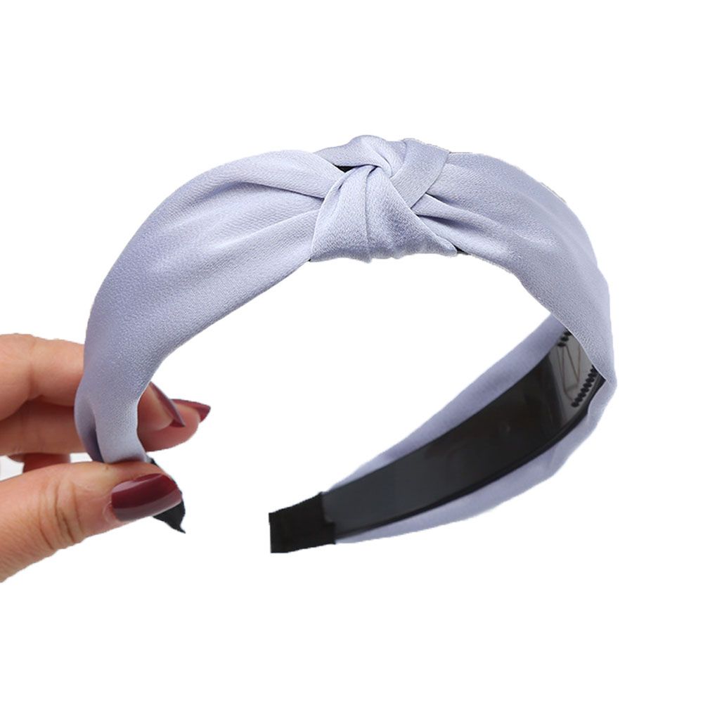 Цветной узел, широкий боковой аксессуар для волос, головной убор, обруч для волос, повязка на голову для женщин и девочек, повязка на голову