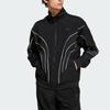 adidas Мужская куртка Originals Q4 Atlanta Stone Track Top с длинным рукавом и логотипом, черная IX6714
