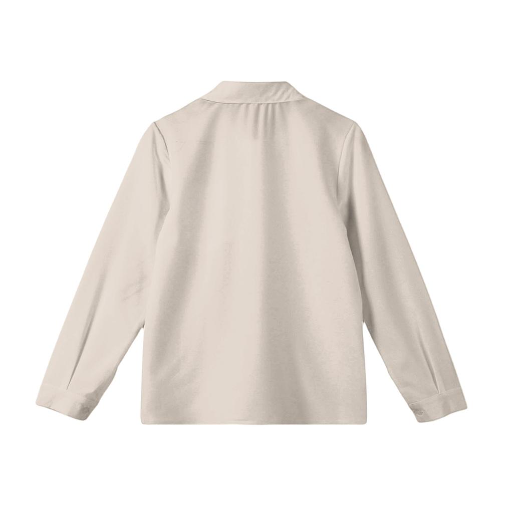 Girls' Button-Down Shirt - Long Sleeve Dress Blouse