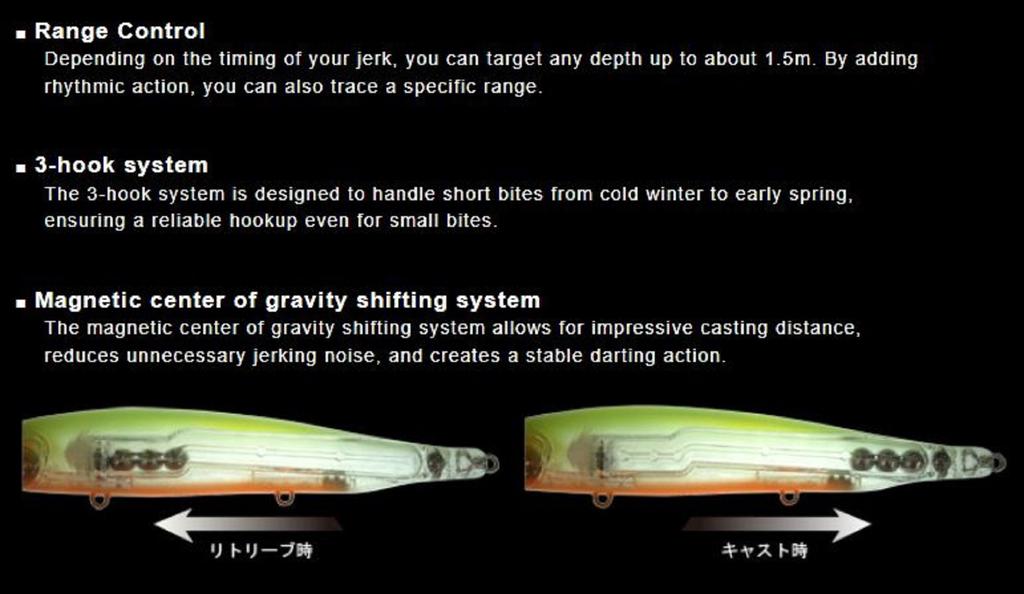Gan Craft Ayuja Rest 108 Медленно тонущая приманка 02 (7940)