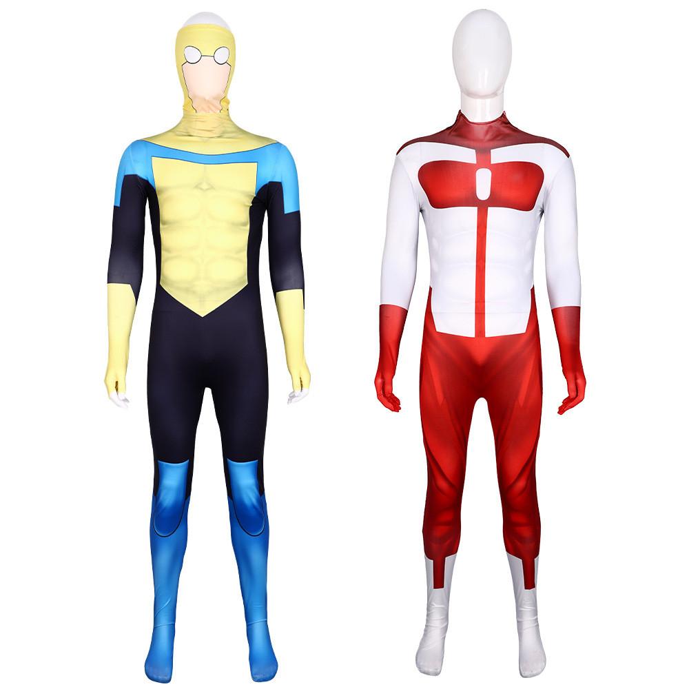 Invincible Man Omni Cosplay Costume Jumpsuit Clothes Halloween Fashion Party