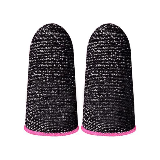 1 пара дышащих ультратонких игровых накладок на пальцы, универсальные накладки на кончики пальцев для контроллера, перчатки для большого пальца