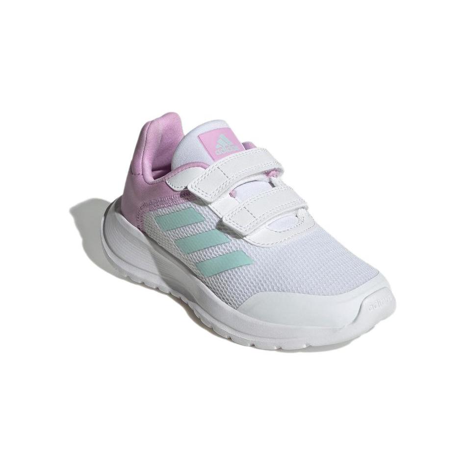 adidas TENSAUR RUN 2.0 Run 2.0 Амортизация, Износостойкие Низкие Детские Беговые Кроссовки Белый Фиолетовый Синий Детские IG1240
