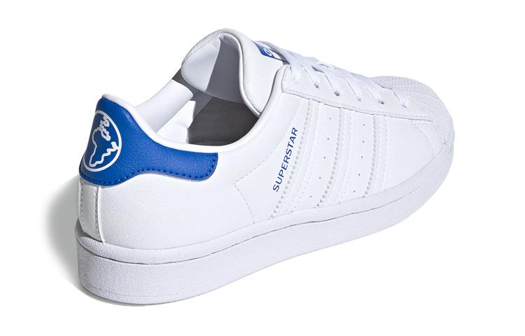 adidas Superstar White Blue GS FW0816