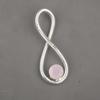 Rose Chalcedony Gemstone Pendant Handmade 925 Solid Sterling Silver Jewelry Designer Silver Chain Pendant Gift for Sister