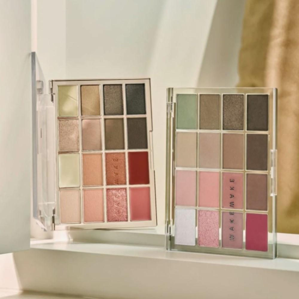 WAKEMAKE Палетка для век Soft Bluring Eye Palette