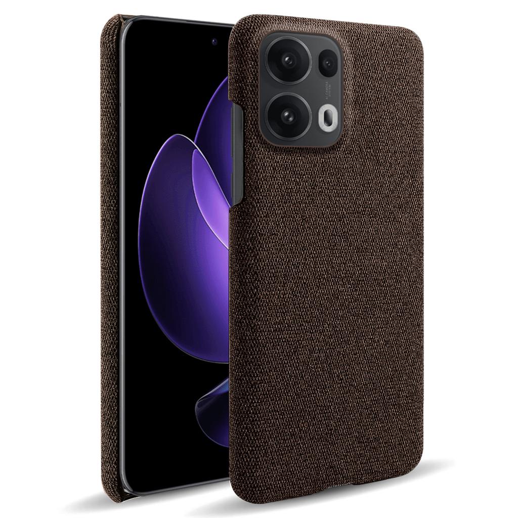 Чехол для телефона Oppo Reno13 Pro 5G, тканевая текстура, защита от царапин, защитная задняя крышка из ПК