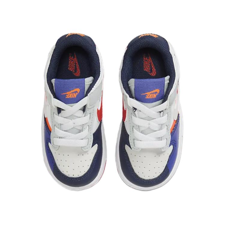 Nike Dunk Low SE TD Upside Down Baby Sneakers Multi-Color White Light-Silver FV2964-100