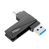 EAGET CF68 Двух интерфейсный USB 3.2 Type-C Металлическая флеш-накопитель
