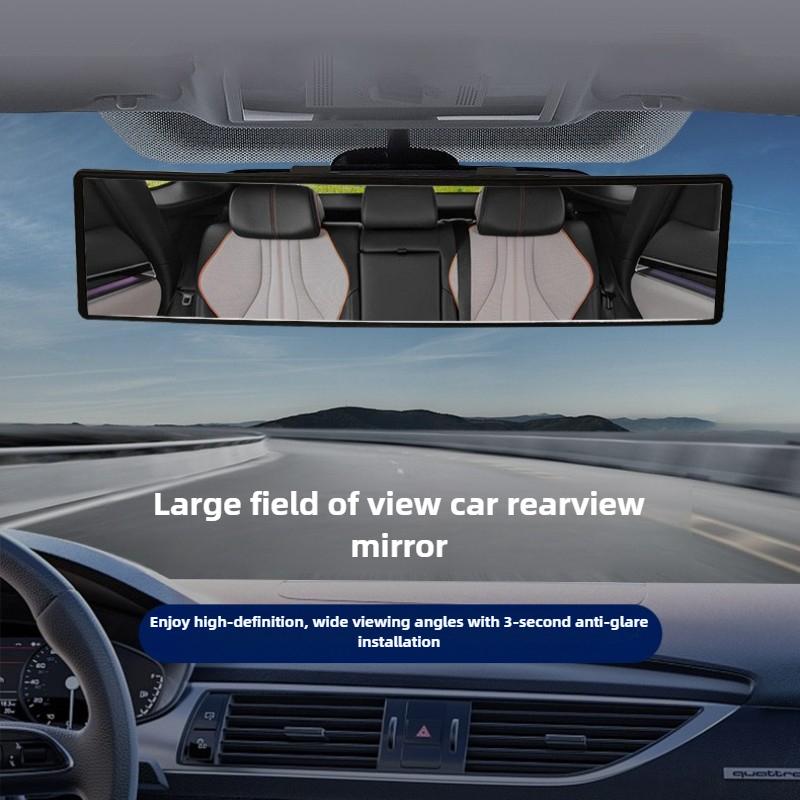 1PC Universal Anti-Glare Wide Angle Convex Rearview Mirror for Car Interior Baby Seat Watch Blind Spot Reduction SUV Trucks