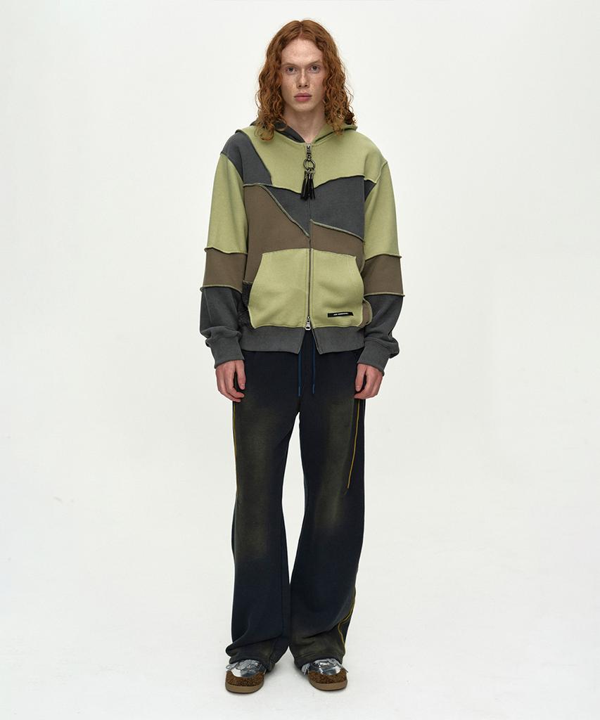 ADSB ANDERSSON BELL Унисекс Брюки-джоггеры с окрашенной полосой Apa875U(военно-морской флот)