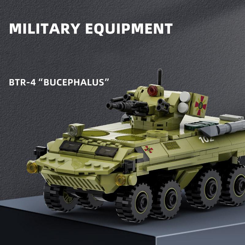 Военные WW2 DANA-M2 M142 HIMARS Boxer Бронированная машина Строительные блоки DIY VPK-7829 БТР-4 Танк БМП Кирпичики Игрушки Рождественские подарки