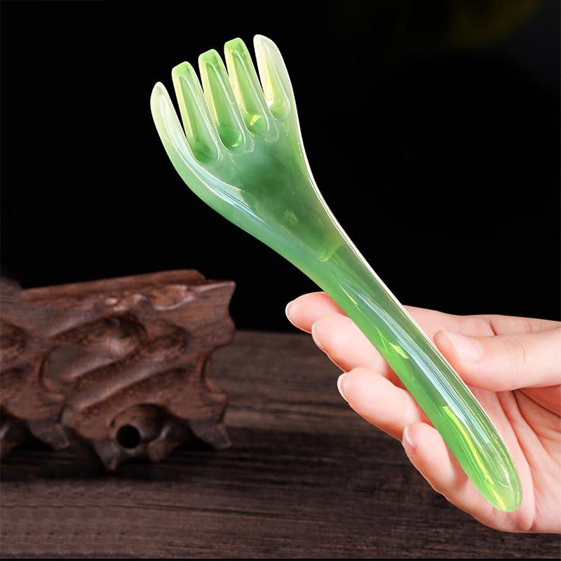 Fashion For Relax Beauty Care Meridian Comb Massage Tool Enhanced Blood Circulation Five-claw Massager 5Pcs Scalp Massage Decompression Tool