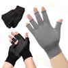 Sunscreen Driving Mittens Stretch Half Fingers Gloves Safety Work Gloves  Spring Summer