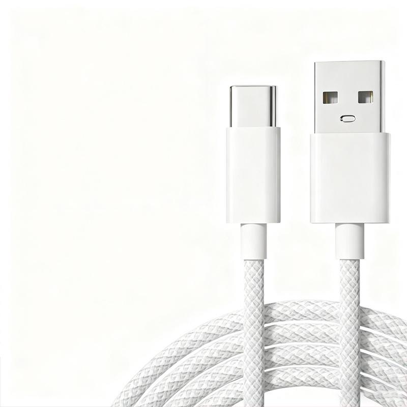 Плетеный кабель USB — Type-C для быстрой зарядки для iPhone 17/16/15 CarPlay