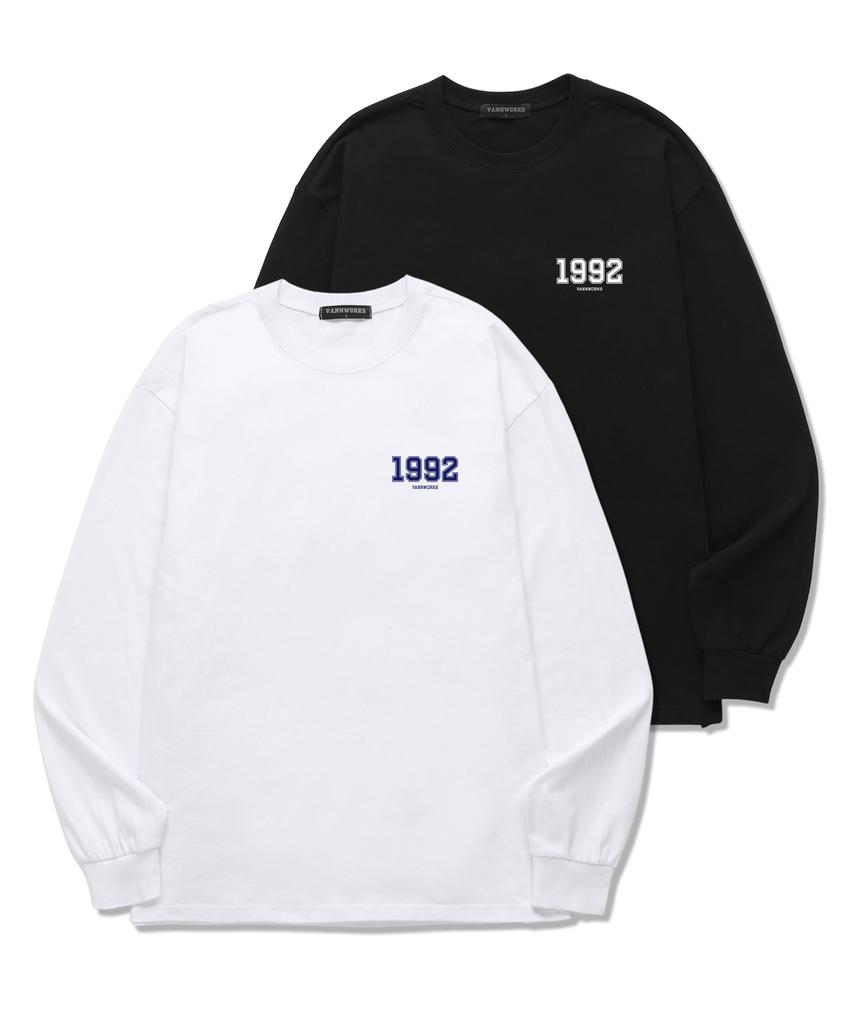 VANNWORKS Мини 1992 Логотип Длинный рукав (Vls0069) черный