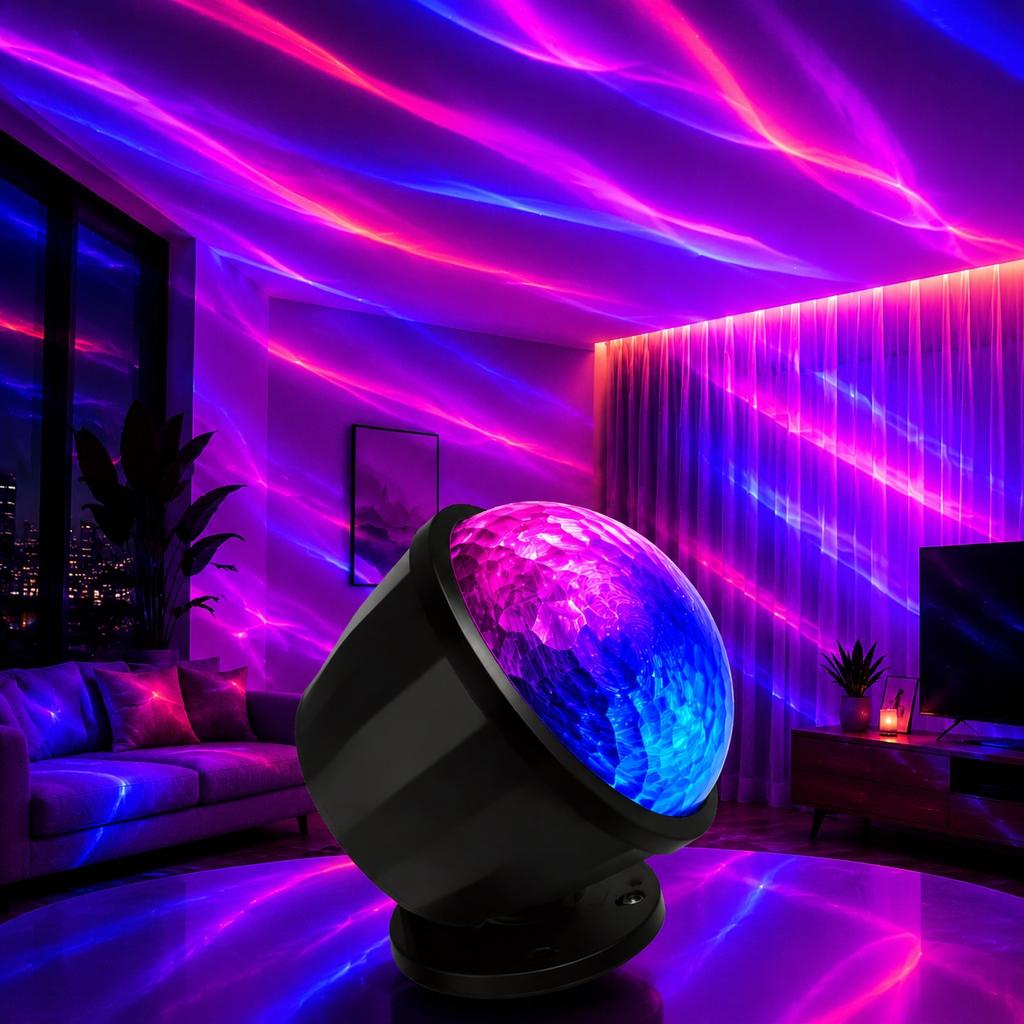 Aurora Galaxy Projector Light for Bedroom LED Starry Sky Night Light with Colorful Northern Lights Effect Perfect for Kids Roo