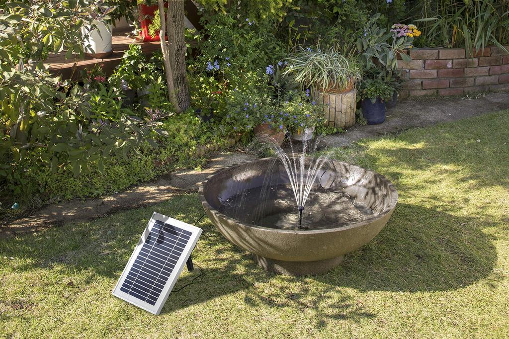 Комплект фонтана Takasho Solar Mermaid 250 (со светодиодом) STM-250S