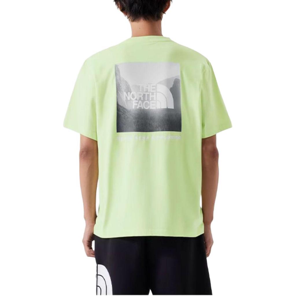 THE NORTH FACE T Shirt Men's Light Grass Green NF0A88GA-O0F