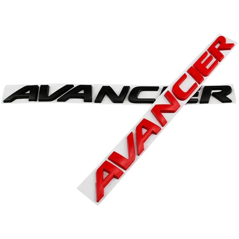 QLN2 Honda Avancier 3D Metal Car Sticker Side Fender Badge Styling Rear Trunk Emblem Decals 2015-2025 Exterior Accessories