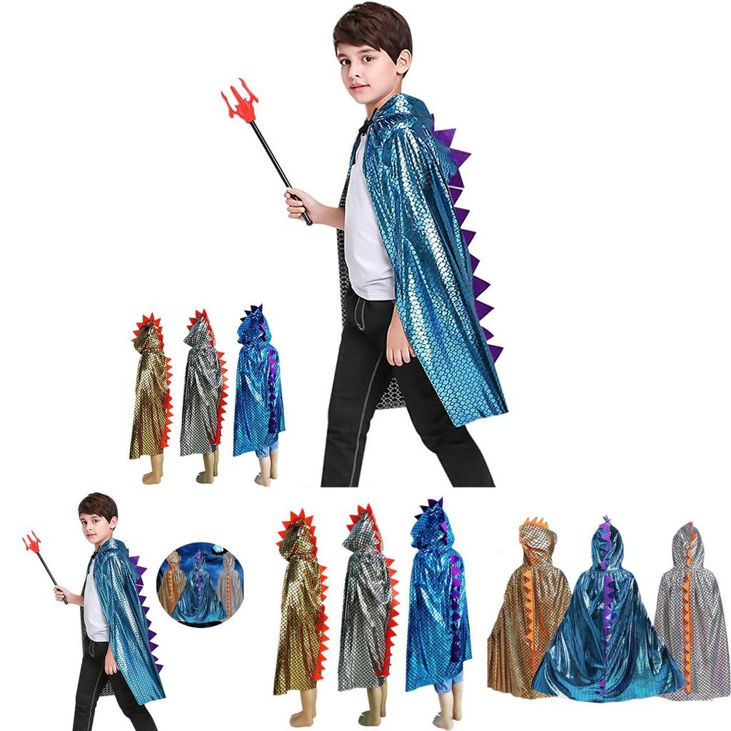High-grade Dinosaur Costume Cape Cloak For Kids Unique And Attractive Easy To Wear