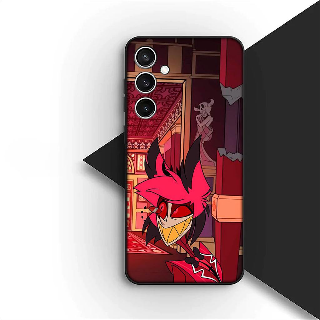 for Samsung Galaxy S10 S8 S9 Plus A33 A34 A31 70 A71 A72 Note 20 9 8 S10E Phone Case Alastor H-Hazbins Charile Hotels Angel Dust