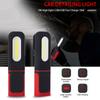 Супер яркий светодиодный рабочий фонарь, перезаряжаемый через USB, с вращением на 360°, магнитный рабочий фонарь с крючком для подвешивания, мощный свет