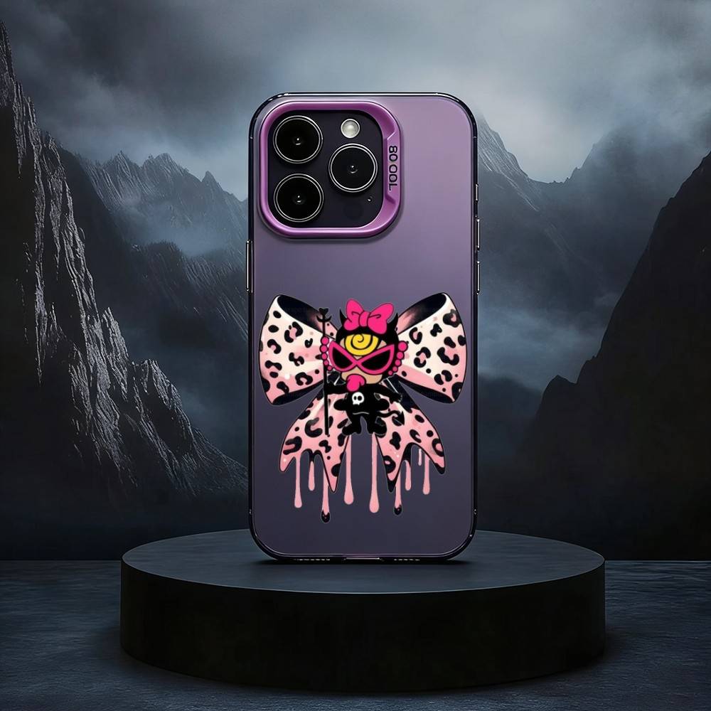 Чехол для телефона H-Hysteric M-Mini Для iPhone17,16,15,14,13,12,11 Plus,Pro Max Черный Конфетный серебристый чехол для телефона