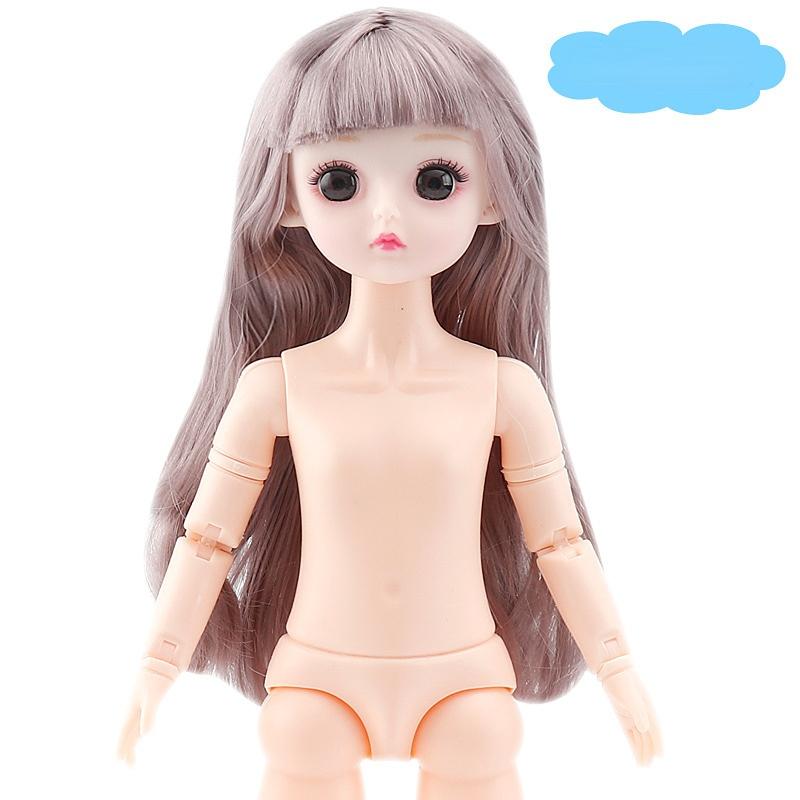 6-точечная детская кукла 30 см BJD Prime, обнаженный детский макияж, 3D настоящие глаза, общие мышцы, 23 сустава, кукла Лоли, игрушка для девочек