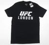 Мужская футболка UFC черная, размер Medium, с графическим принтом