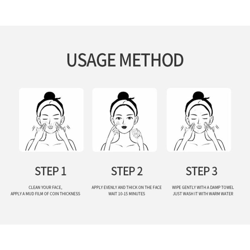 Очищающая грязевая маска, очищающая фрукты и овощи, контроль жирности, удаление черных точек, глубокая очистка пор, увлажняющая маска для лица