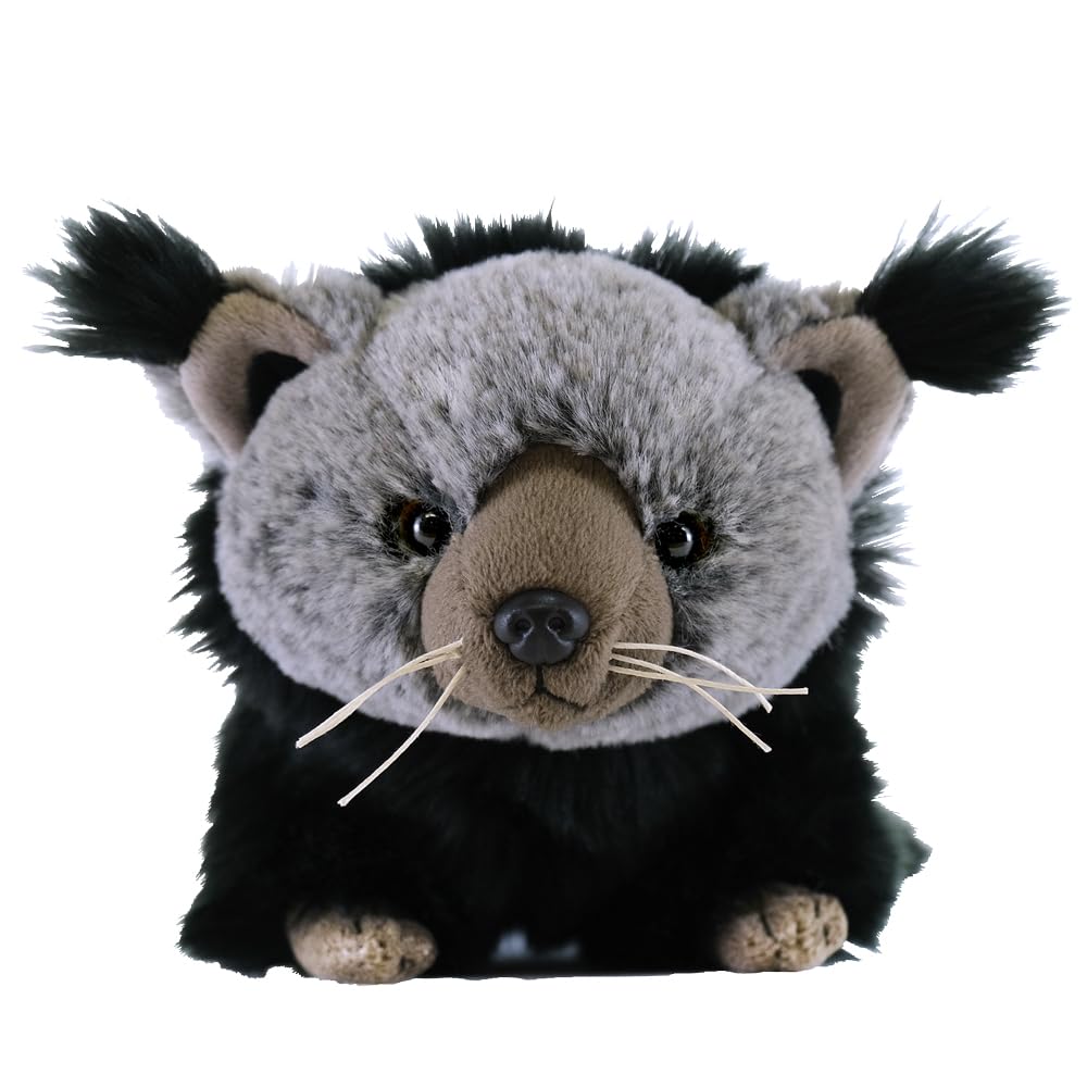 Plush Animals Cute Rare Animals Series Sun Lemon Fluffies M Binturong 17×55×13 cm