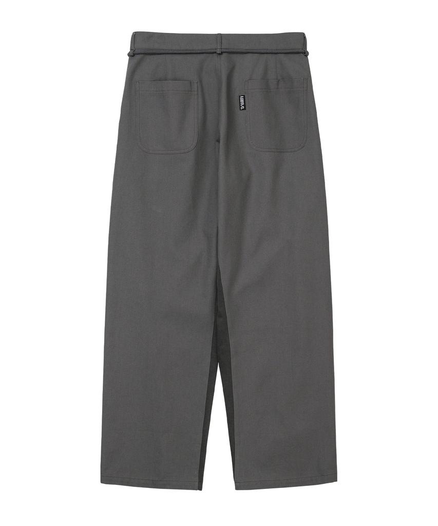 AJOBYAJO Dual Fabric Hybrid Pants [Charcoal]